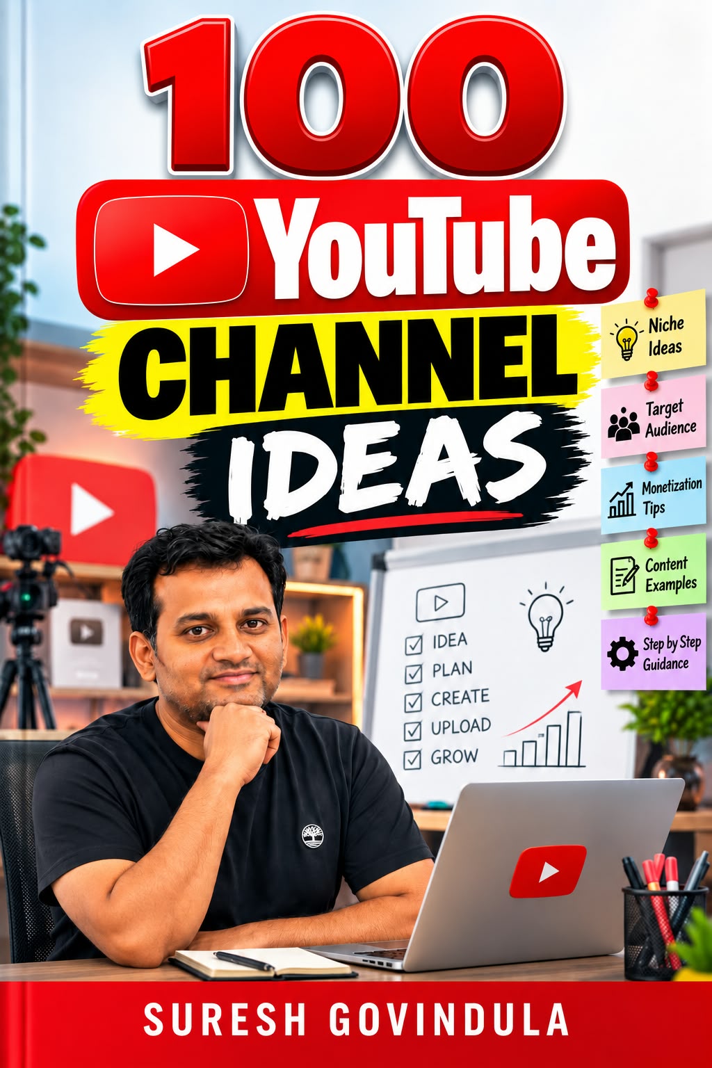 100 YOUTUBE CHANNEL IDEAS