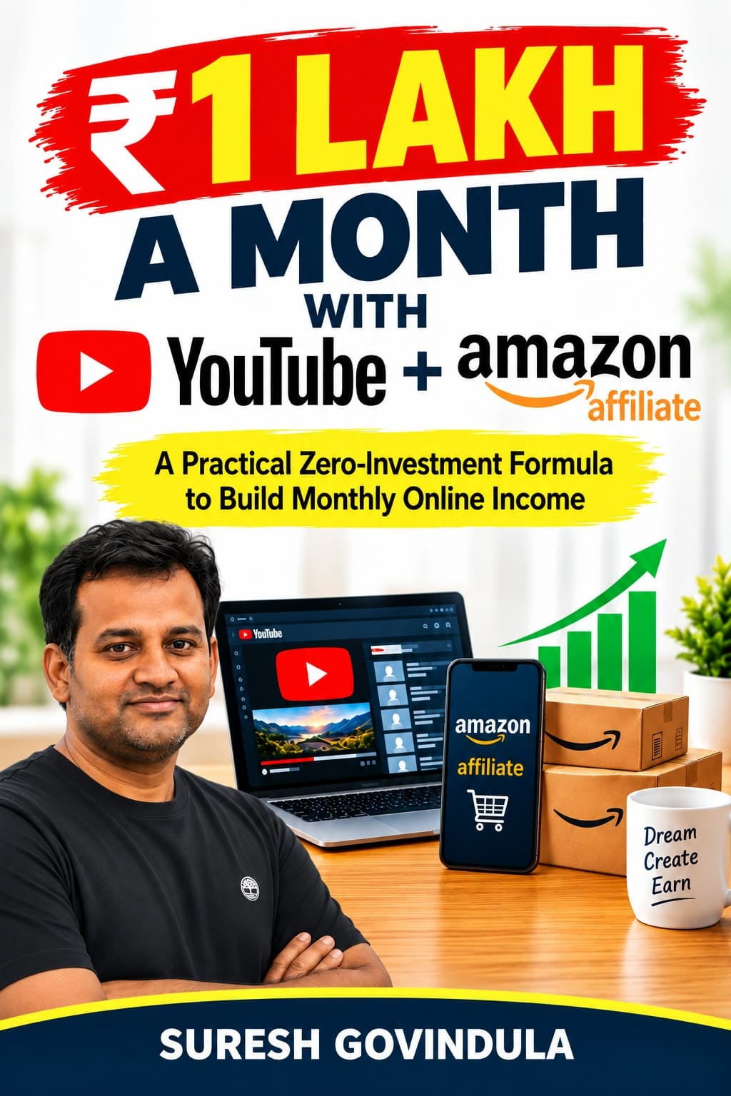 Earn 1 Lakh with Youtube and Amazon Affiliate